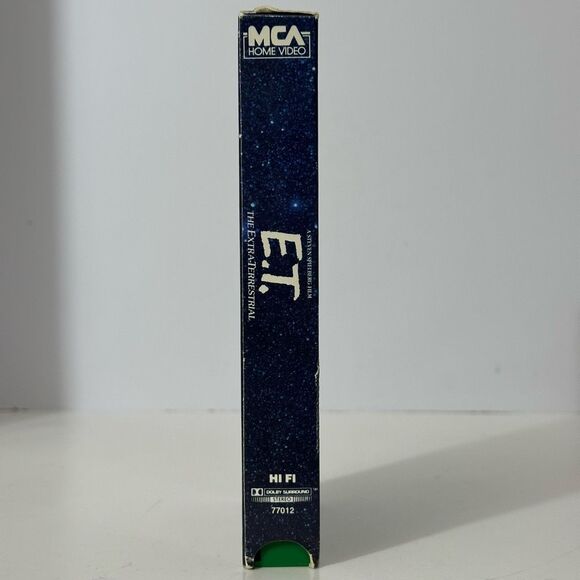 E.T. The Extra-Terrestrial VHS Tape - Picture 4 of 15